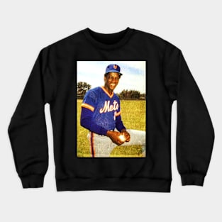 Vintage Dwight Gooden in New York Mets, 1983 Crewneck Sweatshirt